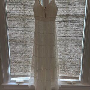 Alice & Olivia White Maxi Dress